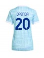 Billige Juventus Lois Openda #20 Bortedrakt Dame 2025-26 Kortermet